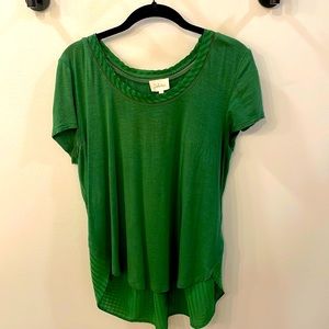 Green Deletta Shirt Small